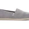 TOMS Exclusives | Women'S Grey Micro Cord Alpargatas | Toms