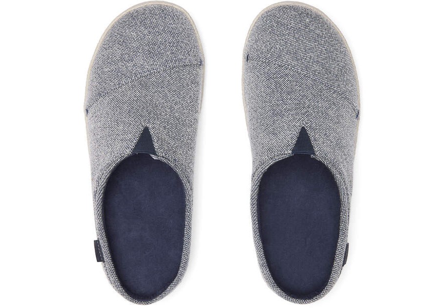 TOMS Cozy Shop | Mens Berkeley Blue Slipper | Toms