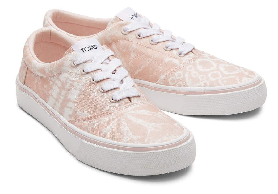 TOMS Sneakers | Women'S Pink Fenix Batik Lace Up Sneaker | Toms