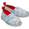 TOMS Prints & Patterns | Tiny'S Blue Glow In The Dark Snowglobes Print Alpargatas | Toms