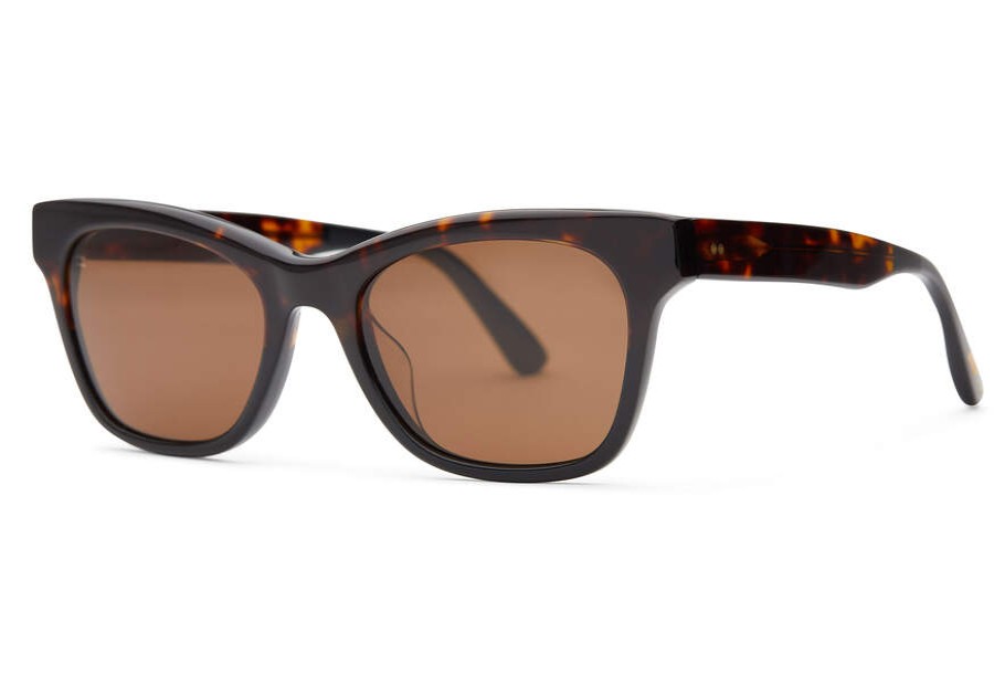 TOMS Sunglasses | Women'S Brown Tortoise Print Margot Sunglasses | Toms