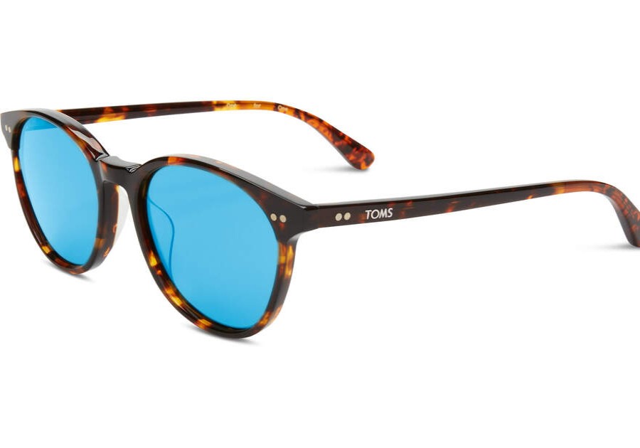 TOMS Sunglasses | Bellini Whiskey Tortoise Zeiss Polarized Sunglasses | Toms