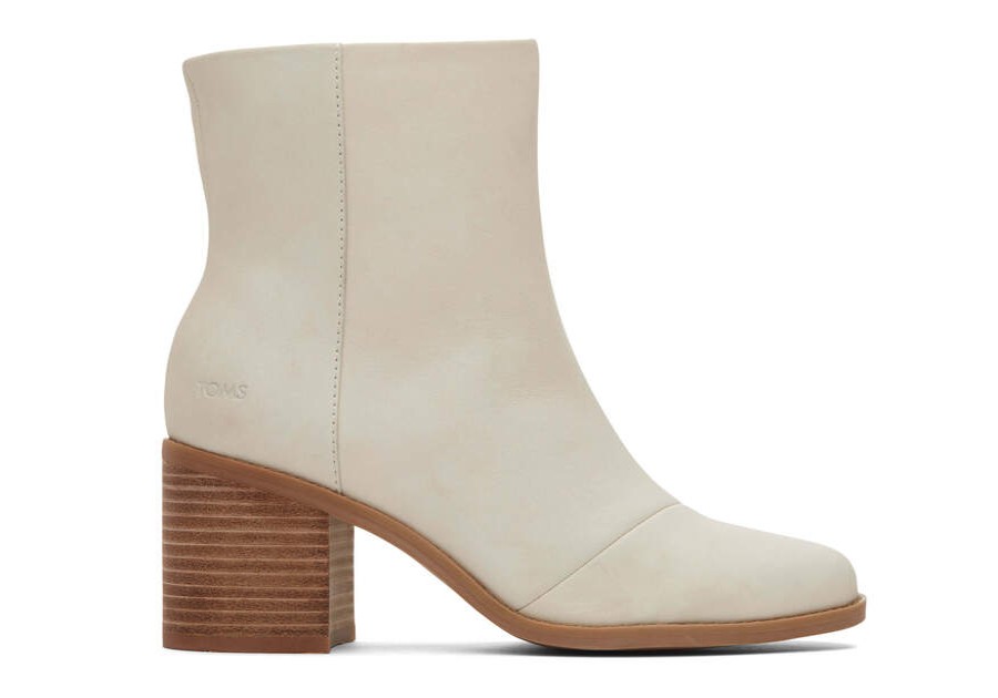 TOMS Boots & Booties | Women'S Natural Leather Evelyn Boots | Toms