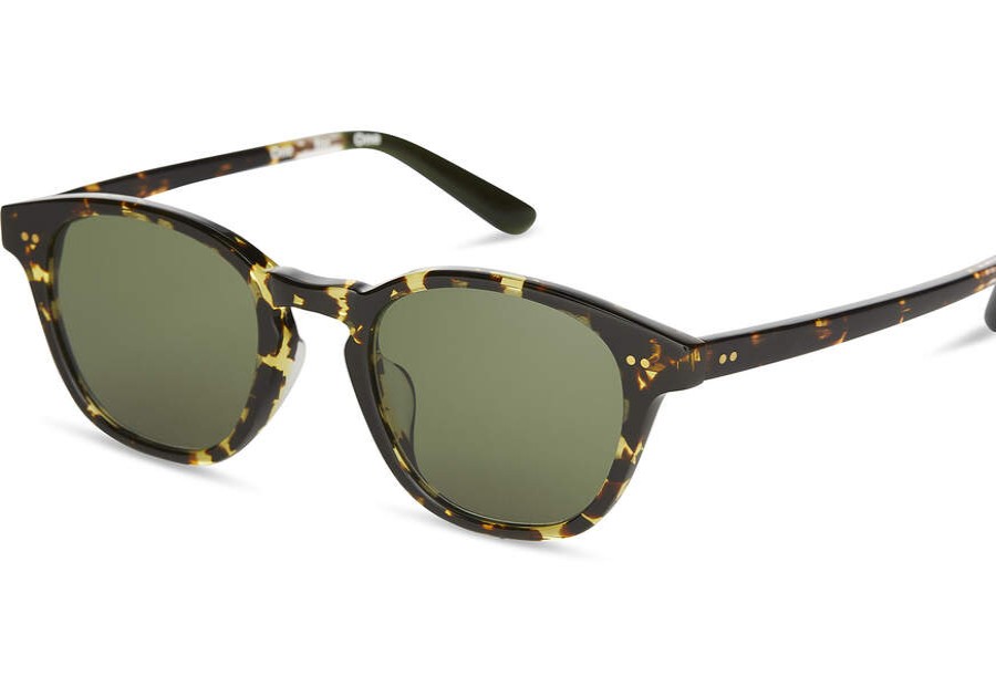 TOMS Earthwise | Wyatt Eco Havana Bottle Green Lens | Toms