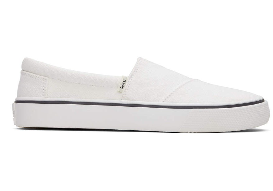 TOMS Slip Ons | Women'S Fenix White Slip On Sneaker | Toms