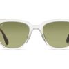 TOMS Sunglasses | Uni Sunglasses Vintage Crystal With Bottle Green Lens Memphis 301 | Toms | Toms