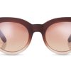 TOMS Sunglasses | Traveler Florentin Matte Ombre Light Brown Lens | Toms