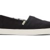 TOMS Alpargatas | Black Heritage Canvas Women'S Cupsole Alpargatas | Toms