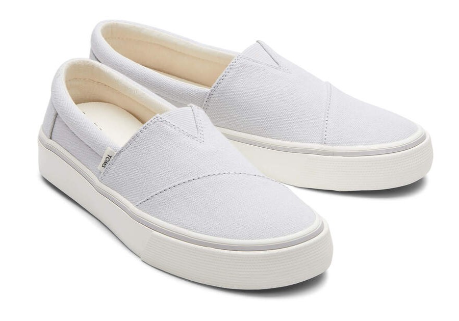 TOMS Slip Ons | Women'S Fenix Grey Slip On Sneaker | Toms