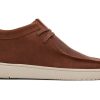 TOMS Matching Styles | Men'S Brown Waxy Suede Trvl Lite Moc Chukka Sneakers | Toms