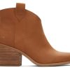 TOMS Exclusives | Women'S Brown Leather Constance Boots | Toms