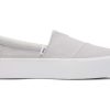 TOMS Platforms | Women'S Grey Fenix Platform Slip On Sneaker | Toms