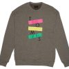 TOMS Sale | Dark Grey Pullover Crew Sweatshirt Uni | Toms | Toms