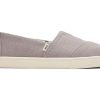 TOMS Alpargatas | Morning Dove Heritage Canvas Women'S Cupsole Alpargatas | Toms