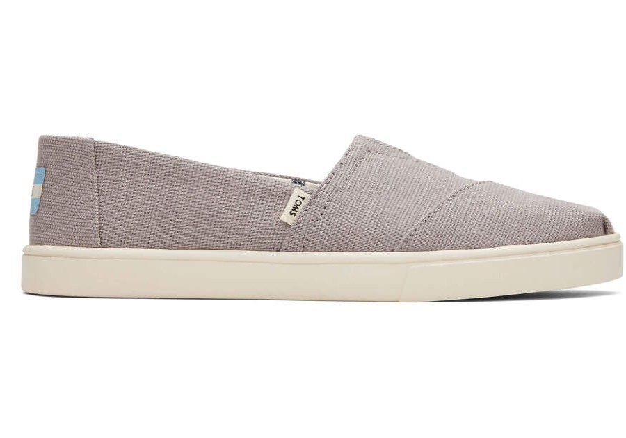 TOMS Alpargatas | Morning Dove Heritage Canvas Women'S Cupsole Alpargatas | Toms