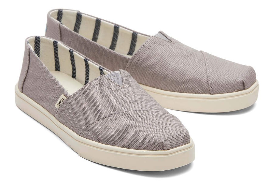 TOMS Alpargatas | Morning Dove Heritage Canvas Women'S Cupsole Alpargatas | Toms