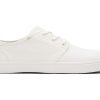 TOMS Special Occasions | White Canvas Mens Carlo Sneakers Topanga Collection | Toms