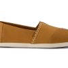 TOMS Alpargatas | Womens Alpargata Tan Leather Espadrille | Toms