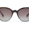 TOMS Sunglasses | Aaryn Tortoise Ocean Grey Fade Frame And Grey Gradient Lens Sunglass | Toms