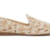 TOMS Exclusives | Women'S Honey Beige Darcy Cow Print Suede Flat | Toms