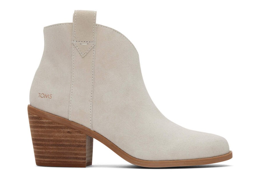 TOMS Boots & Booties | Women'S Natural Suede Constance Boots | Toms