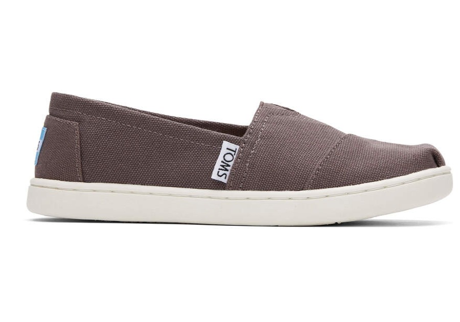 TOMS Matching Styles | Ash Canvas Toms Youth Classics 2.0 | Toms