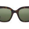 TOMS Sunglasses | Traveler Sydney Matte Blonde Tortoise Bottle Green Lens | Toms