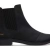 TOMS Boots & Booties | Women'S Black Charlie Leather Boot | Toms