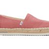 TOMS Alpargatas | Women'S Rose Alpargata Rope Platform Espadrille Slip On | Toms