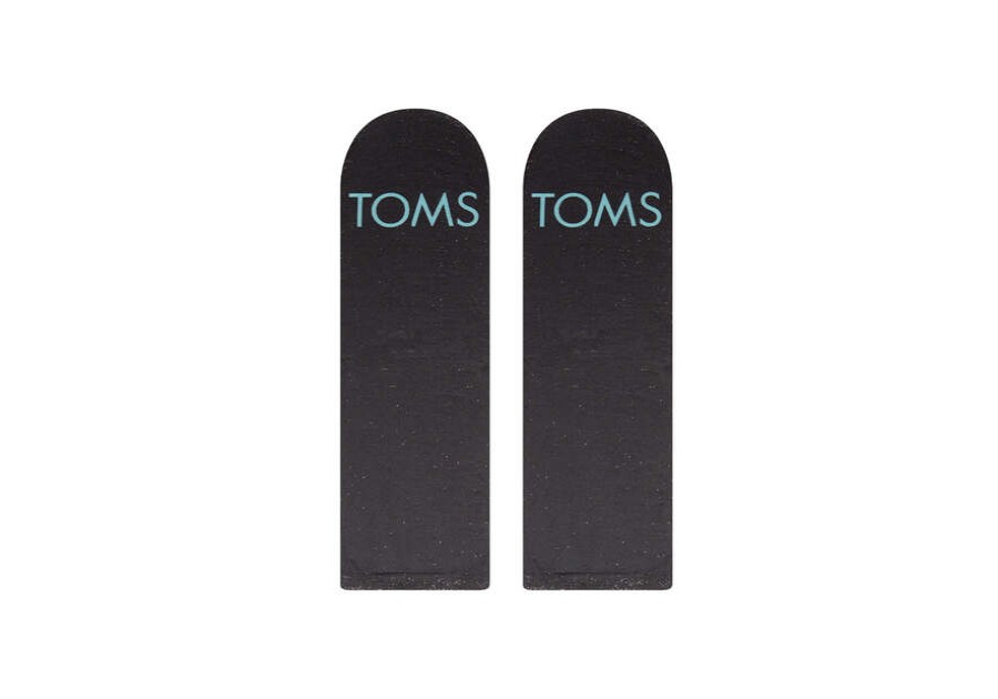 TOMS Sneakers | Women'S Black Sheer Quarter Crew Socks | Toms