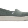 TOMS Alpargatas | Women'S Green Micro Corduroy Alpargatas | Toms