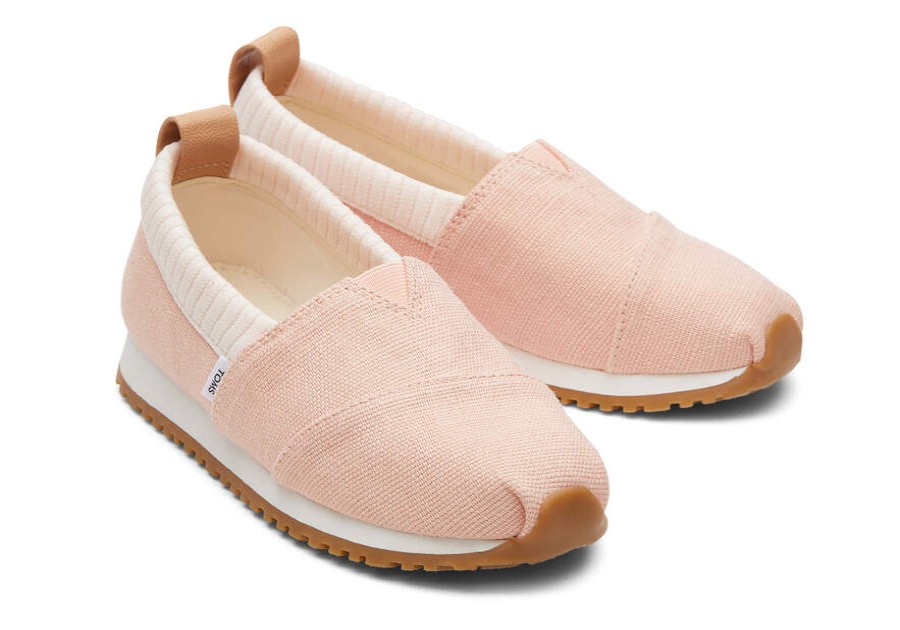 TOMS Cozy Shop | Youth Peach Blush Heritage Canvas Resident | Toms