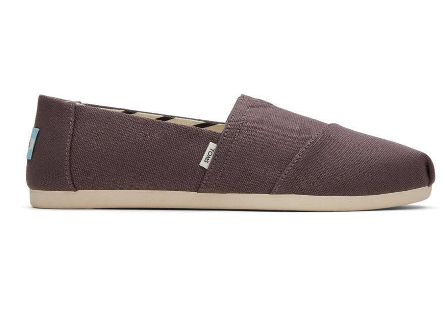 TOMS Alpargatas | Women'S Alpargata Grey Recycled Cotton Espadrille | Toms