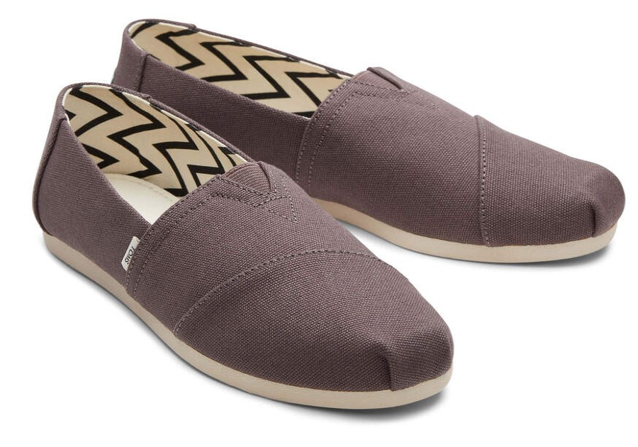 TOMS Alpargatas | Women'S Alpargata Grey Recycled Cotton Espadrille | Toms