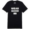 TOMS Tees | Wear Good Short Sleeve Black Tee | Toms