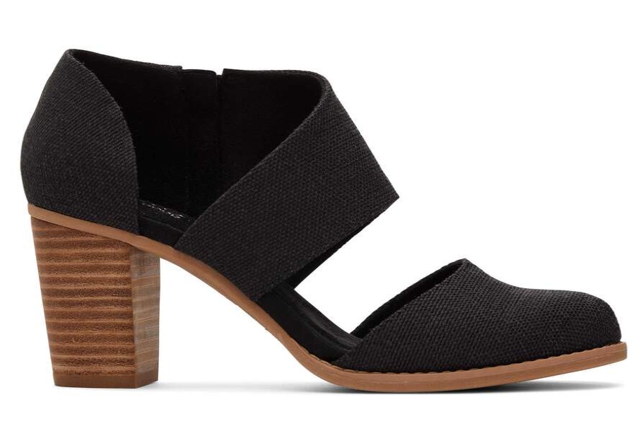 TOMS Exclusives | Womens Milan Black Closed Toe Heels | Toms