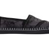 TOMS Exclusives | Women'S Black Plush Foil Alpargatas | Toms