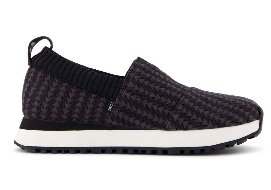 TOMS Exclusives | Womens Resident 2.0 Black Triangle Woven Sneaker | Toms