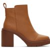 TOMS Boots & Booties | Women'S Brown Leather Rya Boots | Toms