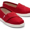 TOMS Matching Styles | Red Canvas Toms Tiny Classics 2.0 | Toms