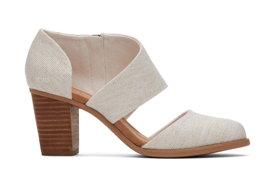 TOMS Exclusives | Women'S Natural Yarn Dye Milan Heels | Toms