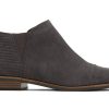 TOMS Exclusives | Women'S Dark Grey Reese Corduroy Suede Boot | Toms