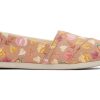 TOMS Exclusives | Women'S Natural Watercolor Fall Pumpkin Print Alpargatas | Toms