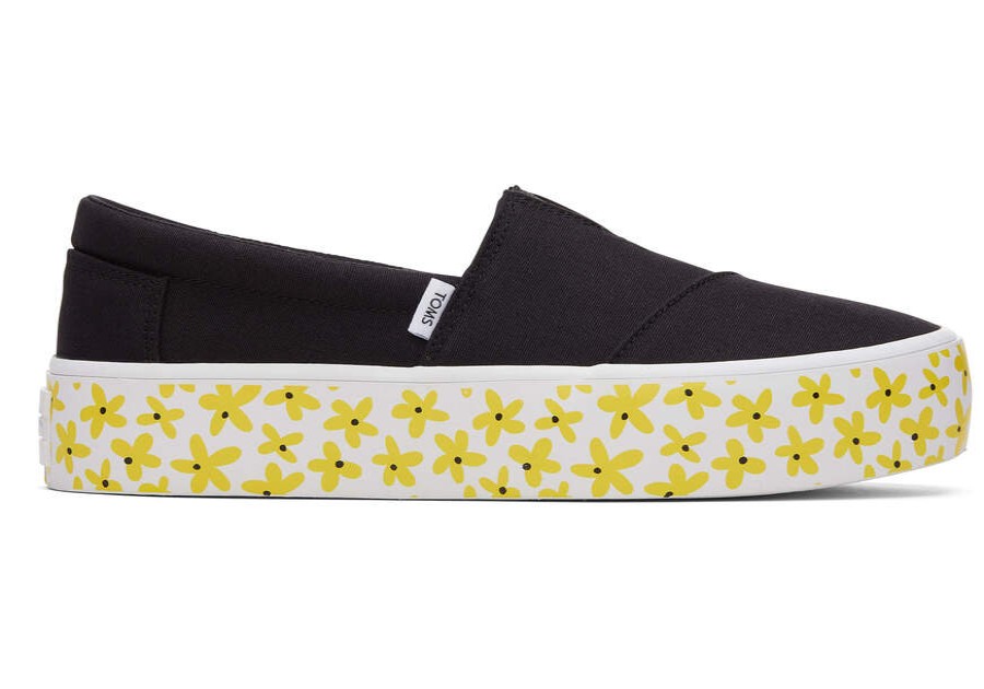 TOMS Slip Ons | Women'S Daisies Fenix Platform Slip On Sneaker | Toms