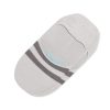 TOMS Sale | Grey Striped No Show Womens Socks | Toms