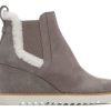 TOMS Boots & Booties | Women'S Grey Maddie Nubuck Suede Boot | Toms