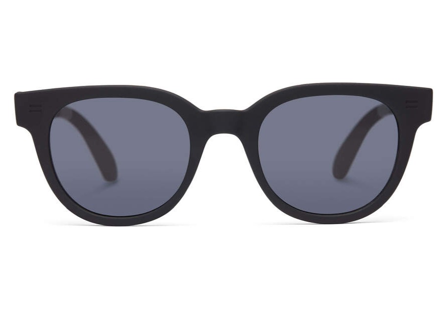 TOMS Sunglasses | Uni Black Grey Rhodes Traveler Sunglasses | Toms