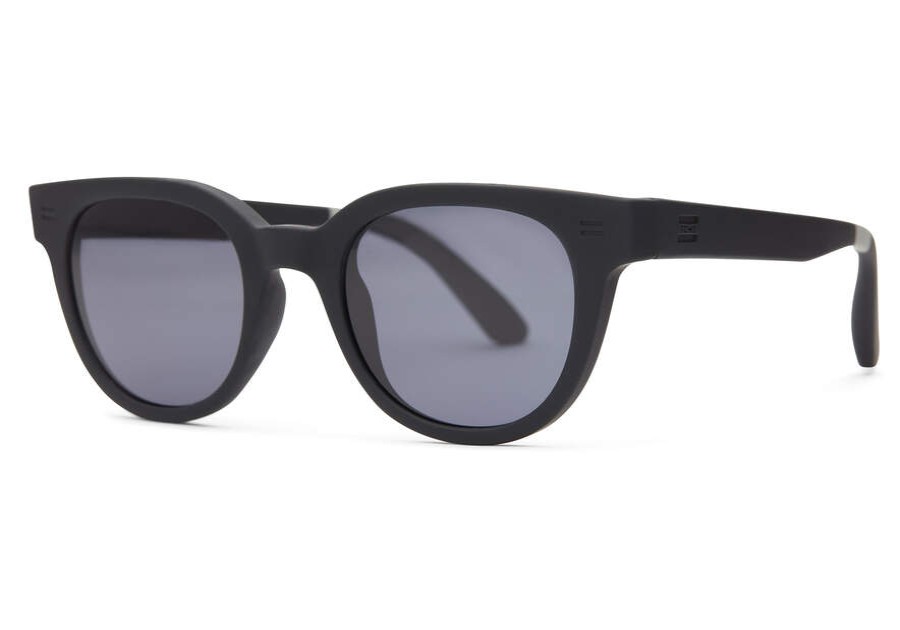 TOMS Sunglasses | Uni Black Grey Rhodes Traveler Sunglasses | Toms