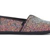 TOMS Exclusives | Women'S Black Chunky Glitter Alpargatas | Toms