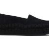 TOMS Alpargatas | Toms X Batsheva Womens Black Suede Platform Espadrille | Toms